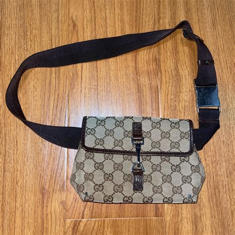 gucci side fanny pack|gucci fanny pack vintage.